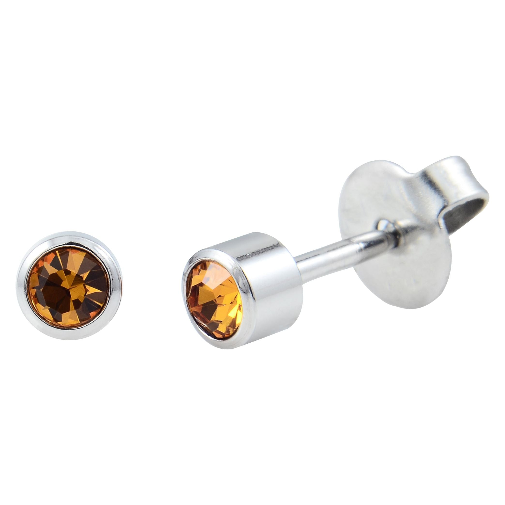 P113 - Topaze en acier chirurgical (4 mm)