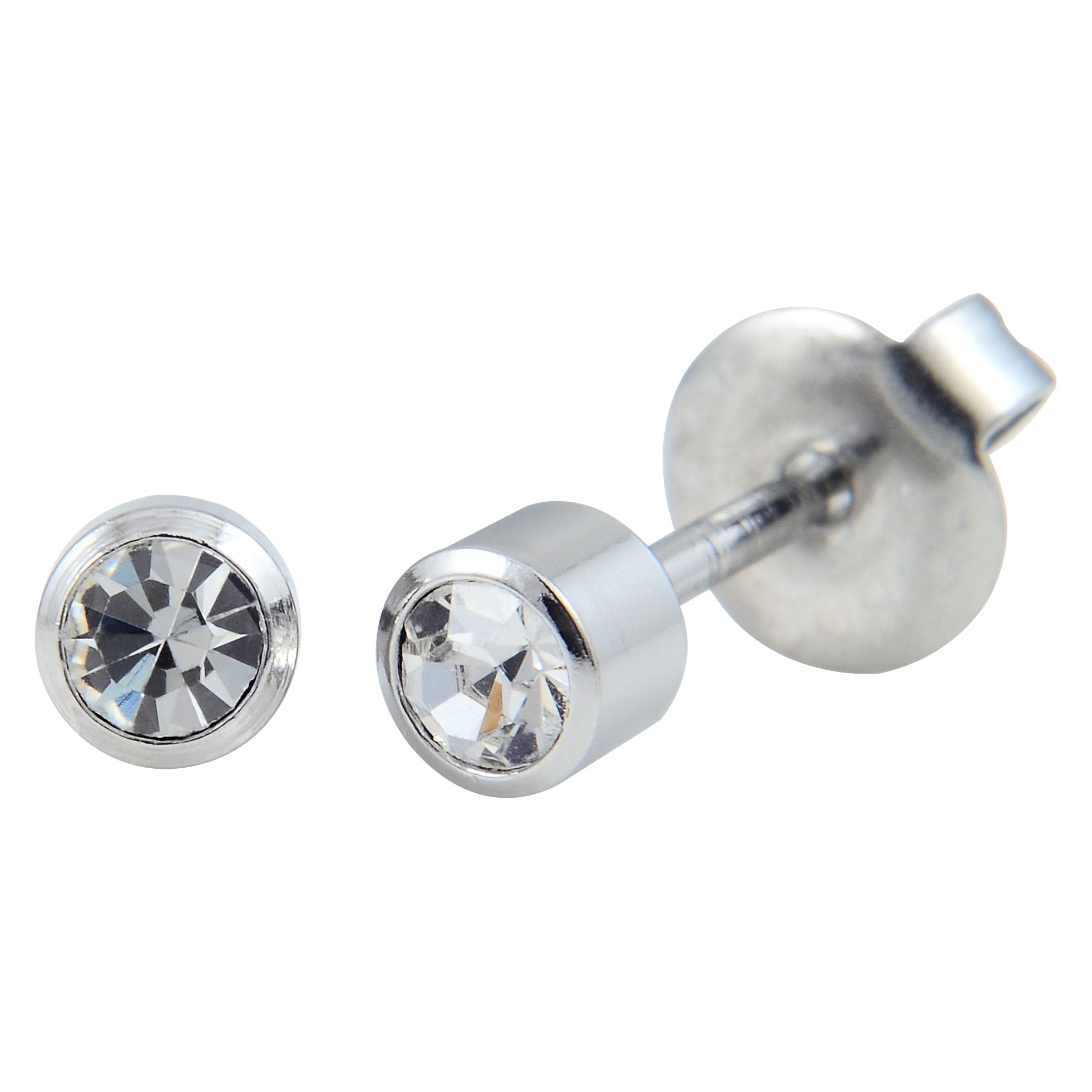 P133 - Cristal en acier chirurgical (4 mm)