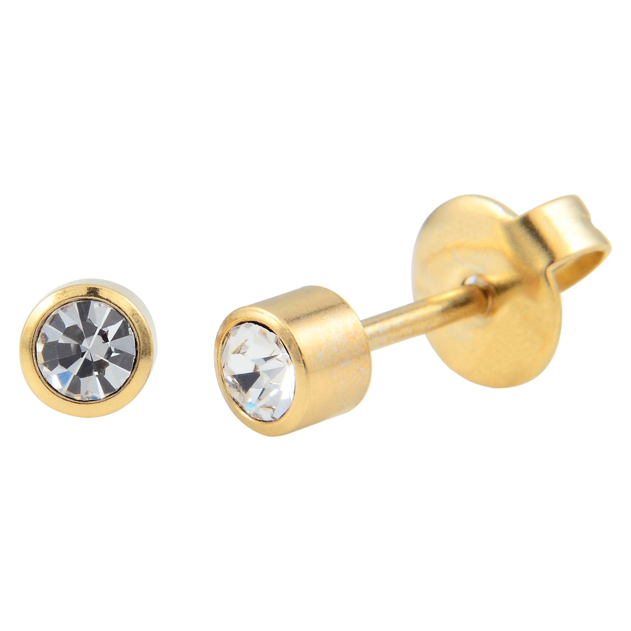 P204 - Cristal Plaqué Or (4mm)