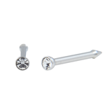 Ti-254 - Zircone cubique de titane (calibre 20) (1,6 mm) pour le nez