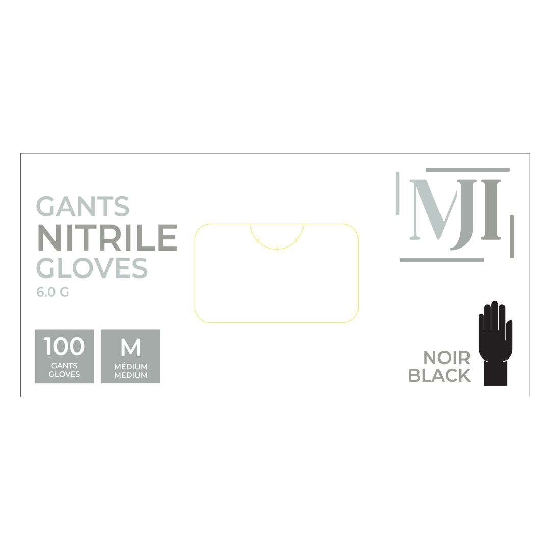 Gants en nitrile 6,0 g - 10 boîtes X 100 pièces