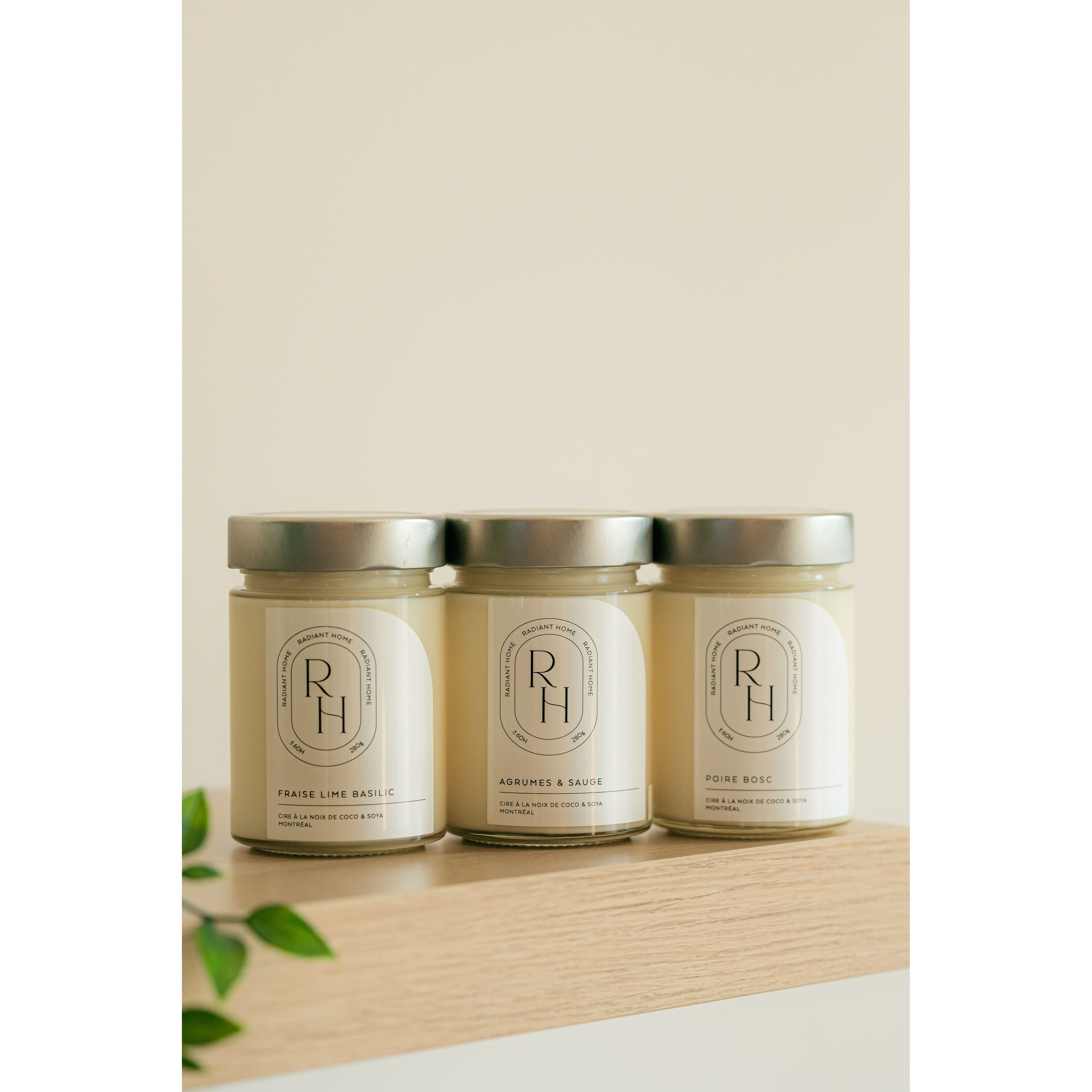 Radiant Home - Soy/Coconut wax candles