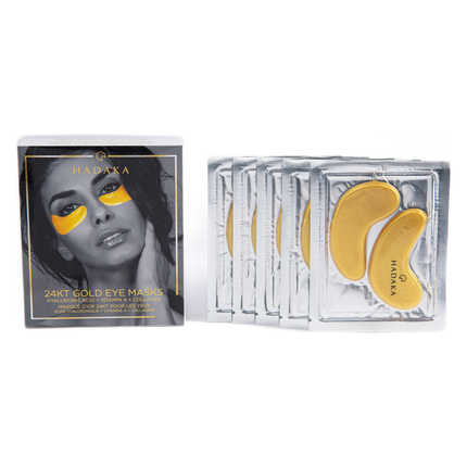 Masque pour yeux et lèvres 24 KT Gold