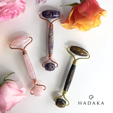 Hadaka Wandlove Face Roller Rose Quartz