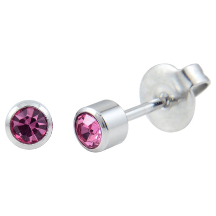 P112 - Surgical Steel Rose (4mm)