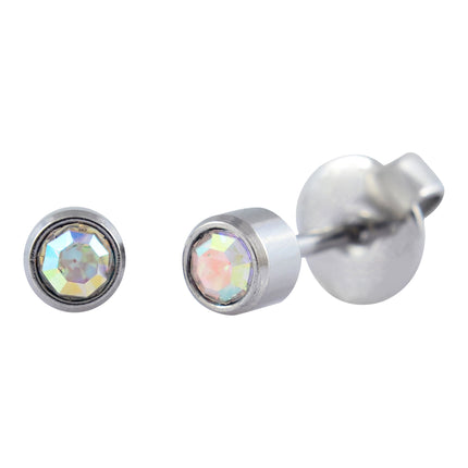 P116 - Surgical Steel AB Crystal (4mm)