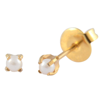 P214 - Gold Plated Pearl (2.5mm)