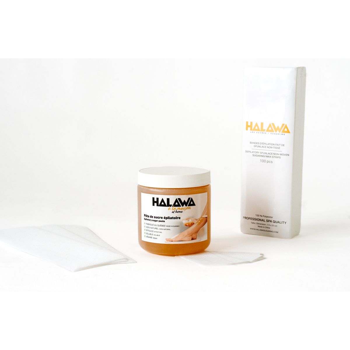 Sugaring kit for at-home hair removal