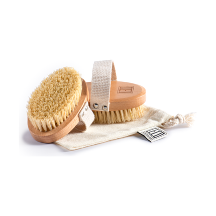 CECO Exfoliating Mitt + Dry Body Brush + Handmade Soap Bundle