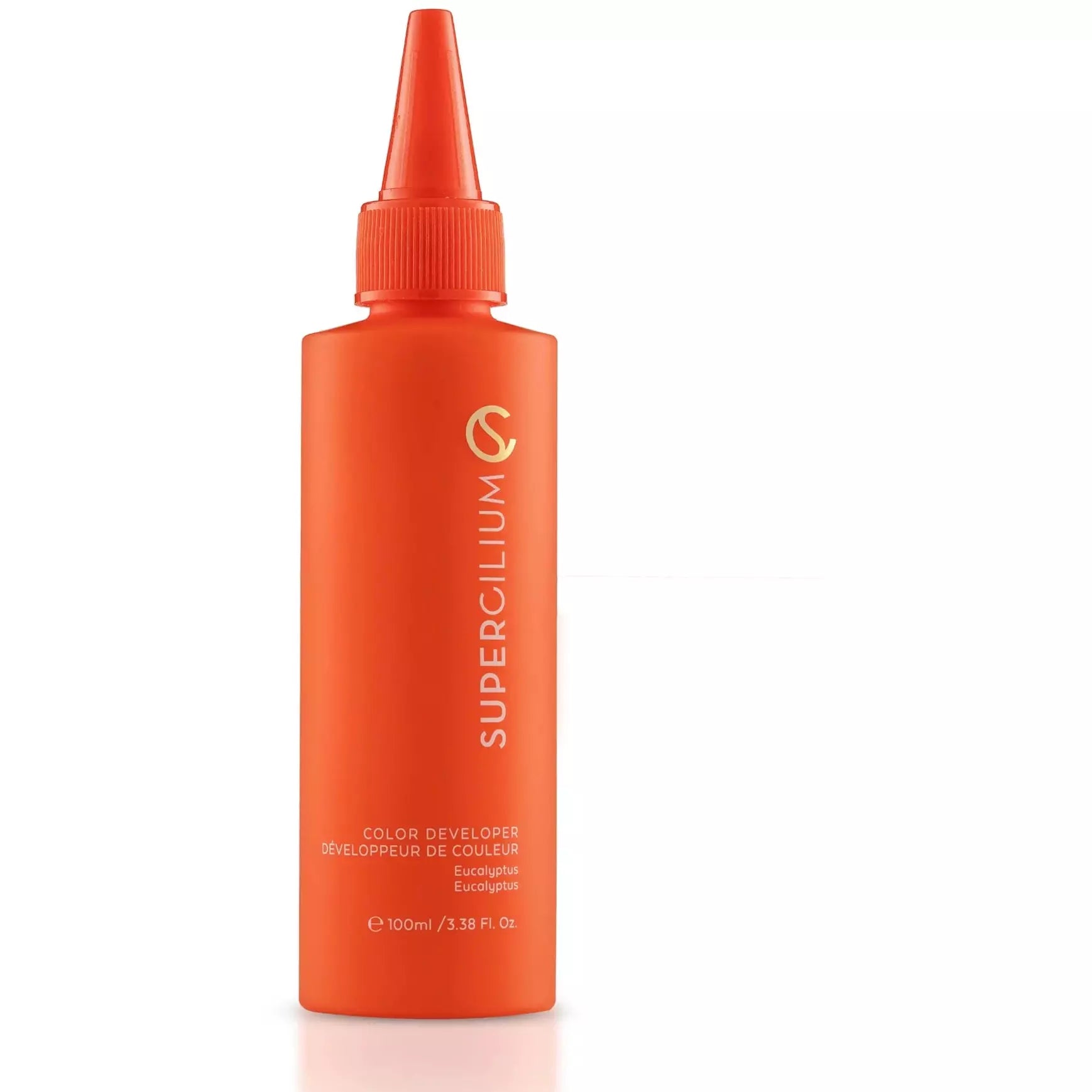 Développeur de couleur d'eucalyptus pour sourcils