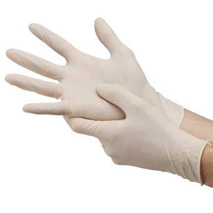 White Latex Gloves (box of 100)