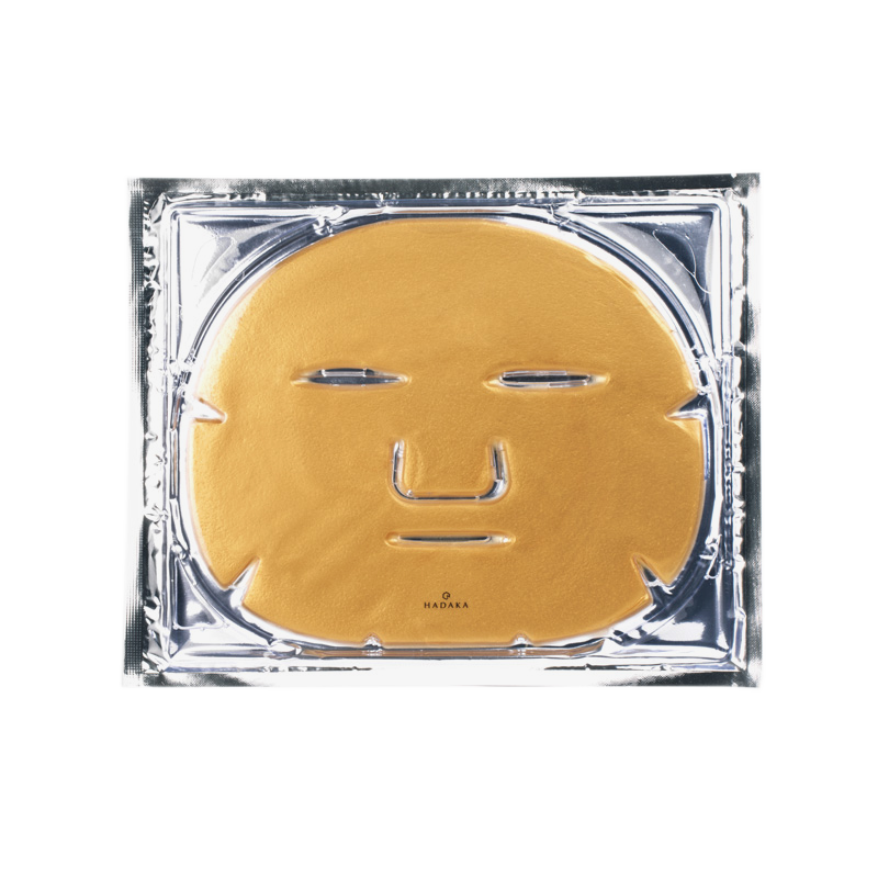 Hadaka Masque hydratante pour visage 24 KT Gold